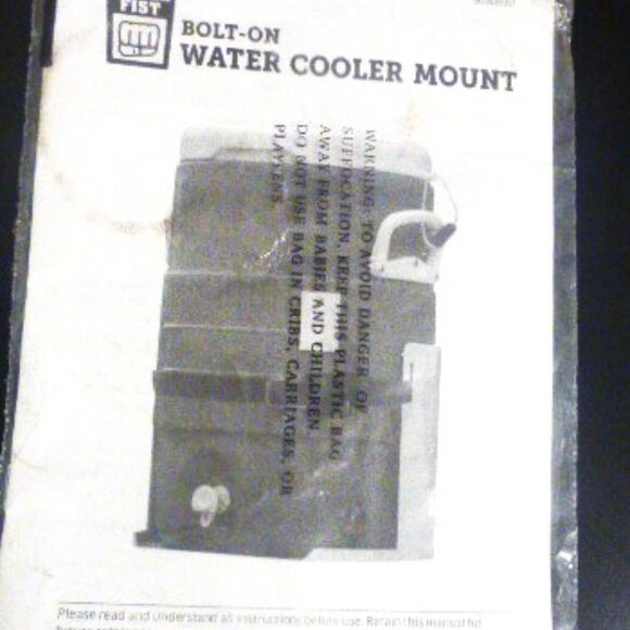 Metal WATER COOLER Mount Water Dispenser WALL MOUNT Water Jug HOLDER - Picture 2 of 10